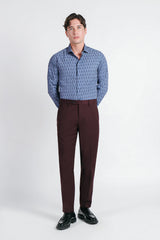 CAMICIA STRETCH STAMPATA F AVION