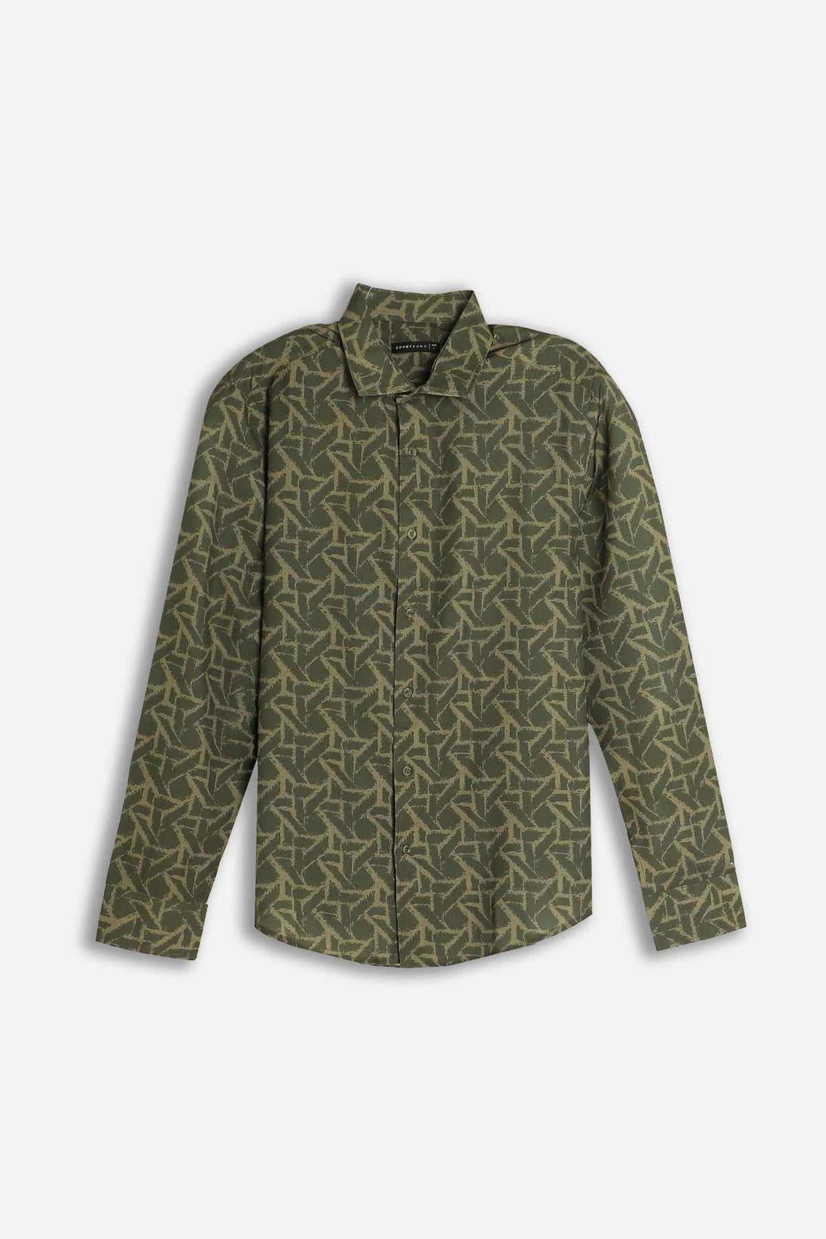 CAMICIA STRETCH FANTASIA F V.MILITARE