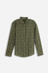 CAMICIA STRETCH FANTASIA F V.MILITARE