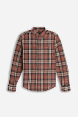 CAMICIA A QUADRI FLANELLA F COCCIO