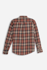 CAMICIA A QUADRI FLANELLA F COCCIO
