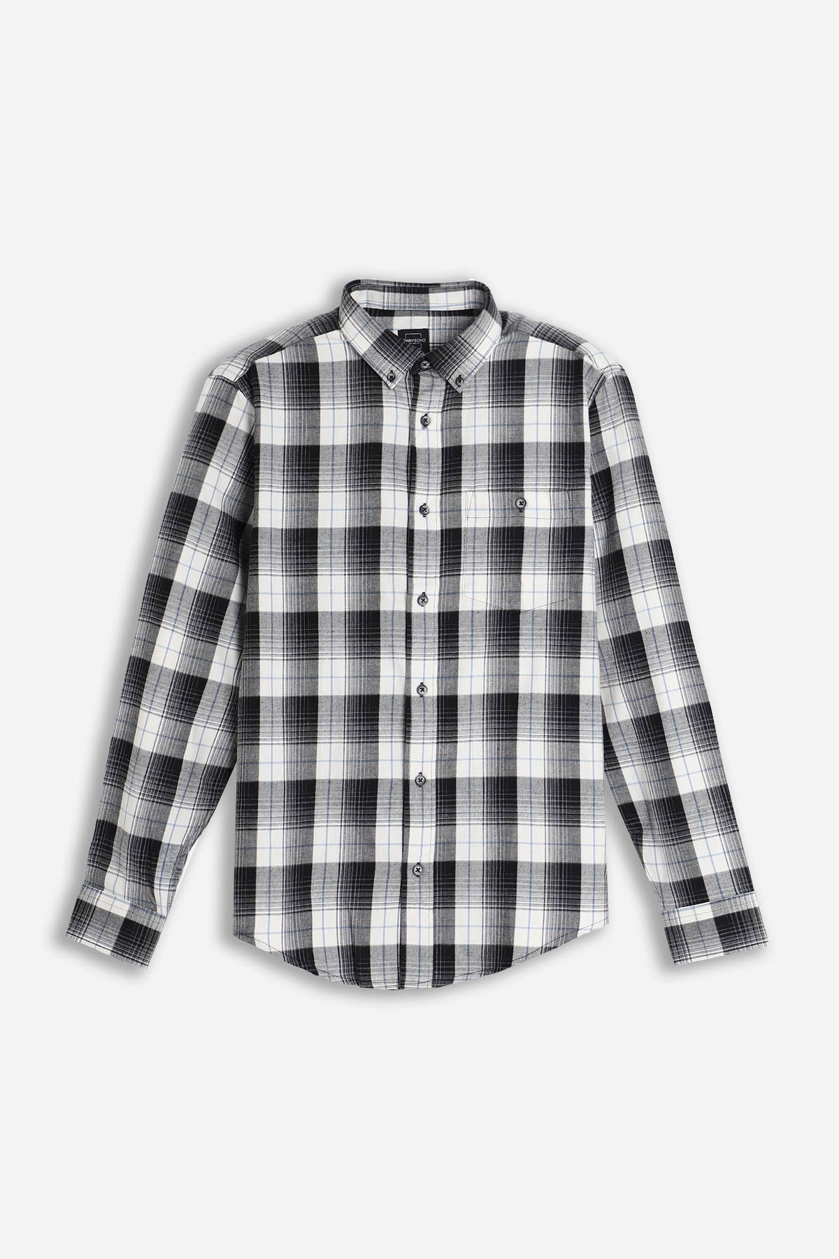 CAMICIA A QUADRI FLANELLA F PANNA 