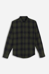 CAMICIA A QUADRI FLANELLA V.MILITARE