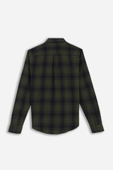 CAMICIA A QUADRI FLANELLA V.MILITARE