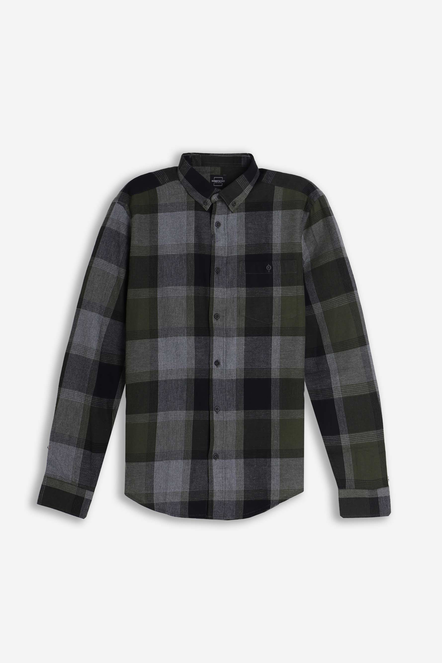 CAMICIA CON QUADRI FLANELLA F VERDONE