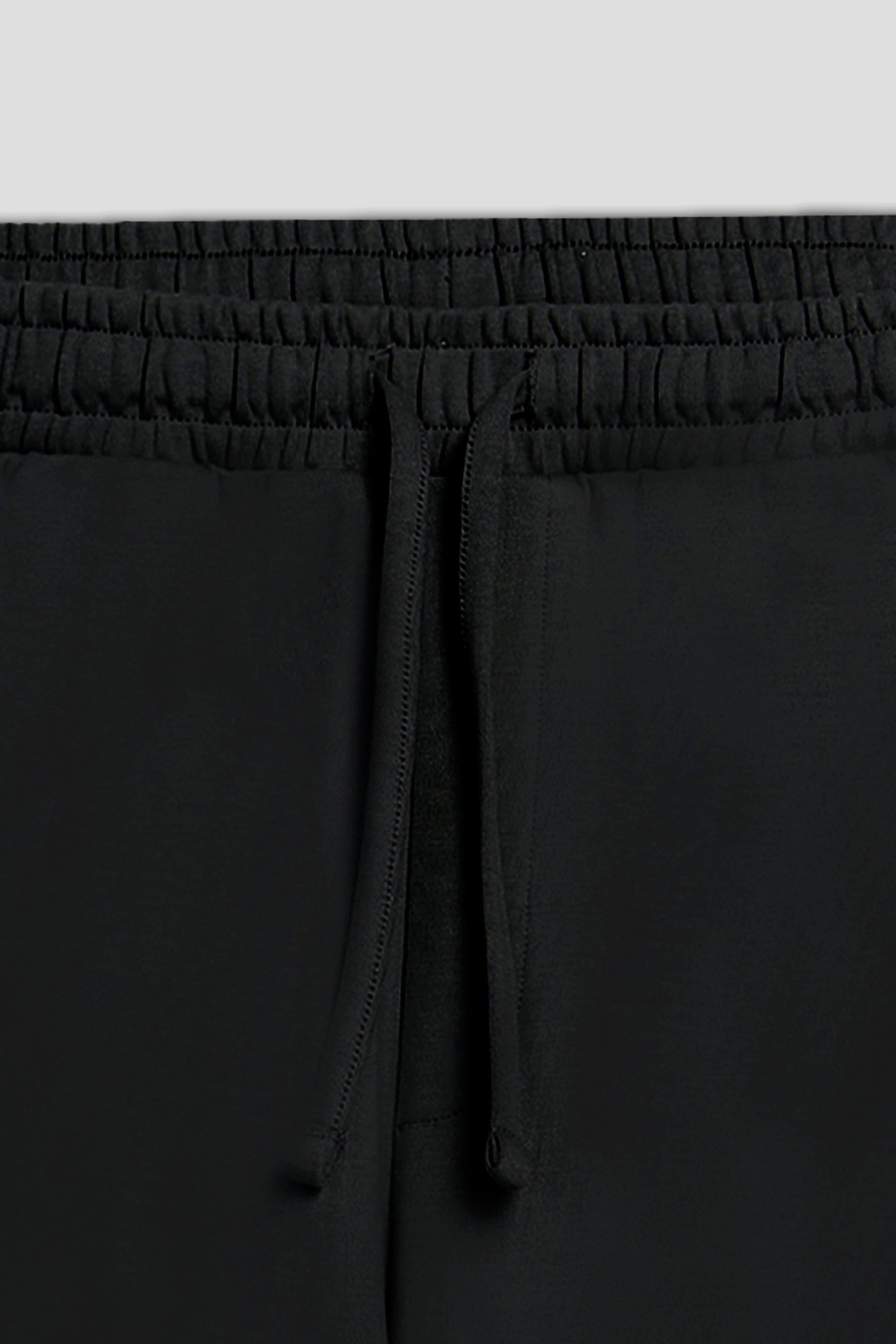 BERMUDA IN FELPA CON TASCONI NERO