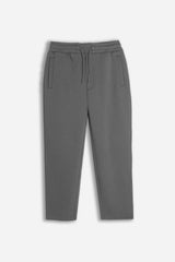 PANTALONE JOGGER IN FELPA OVER FIT ANTRACITE