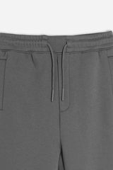 PANTALONE JOGGER IN FELPA OVER FIT ANTRACITE