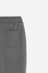 PANTALONE JOGGER IN FELPA OVER FIT ANTRACITE