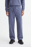 PANTALONE JOGGER IN FELPA OVER FIT POLVERE