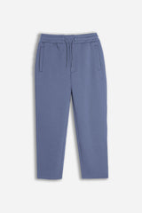 PANTALONE JOGGER IN FELPA OVER FIT POLVERE