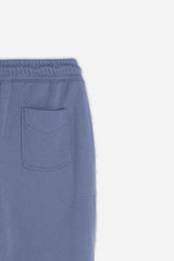 PANTALONE JOGGER IN FELPA OVER FIT POLVERE