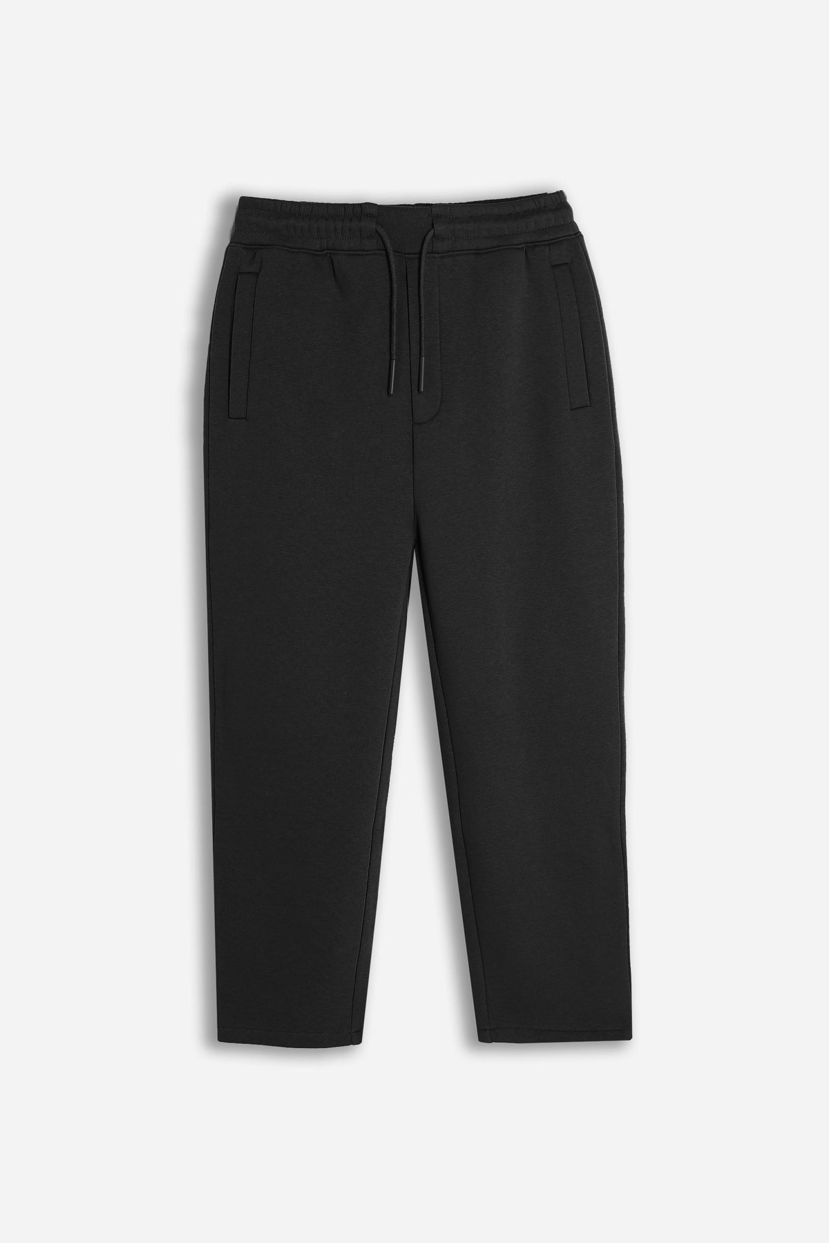 PANTALONE JOGGER IN FELPA OVER FIT NERO