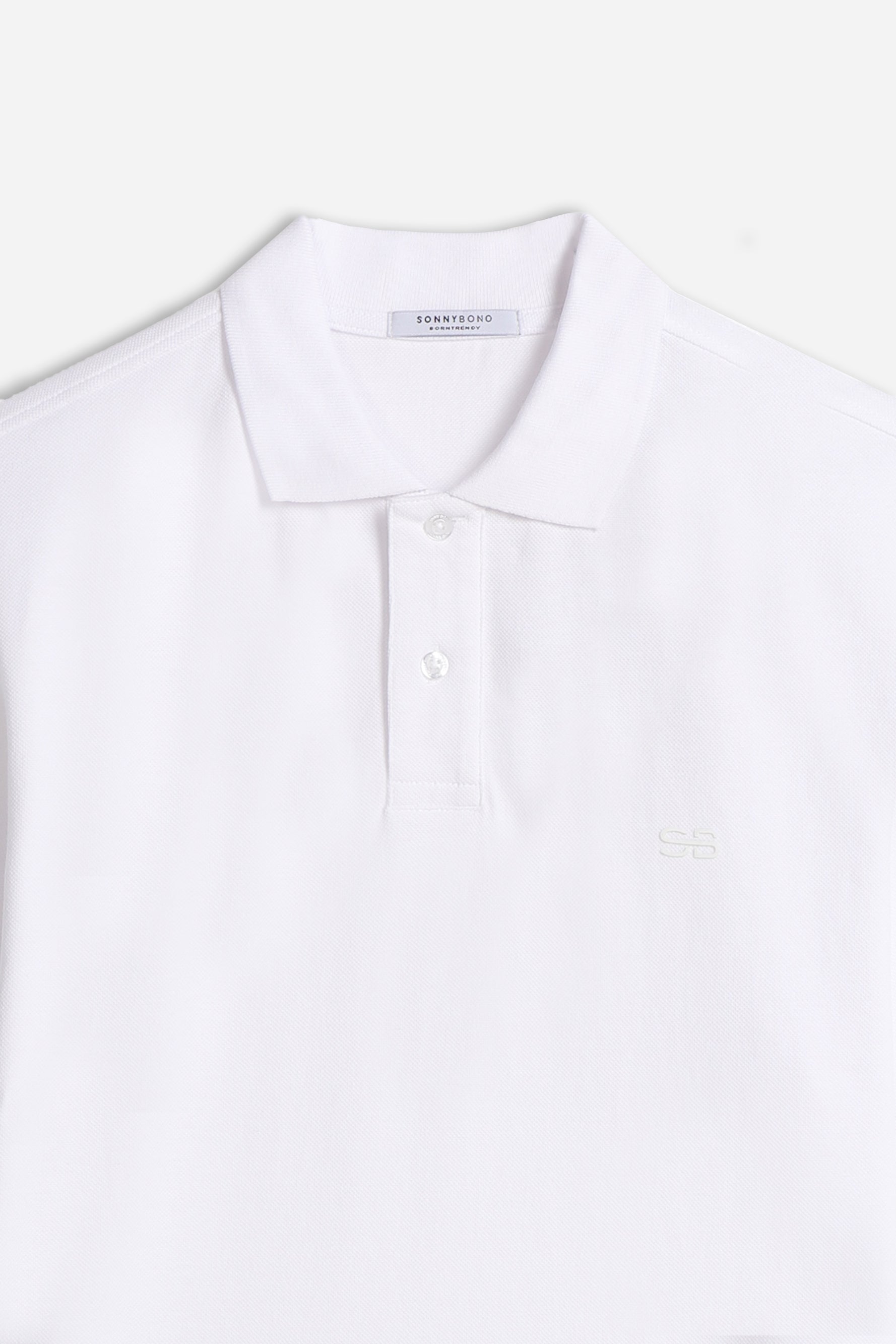 POLO BASIC PIQUET BIANCO
