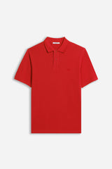 POLO BASIC PIQUET ROSSO