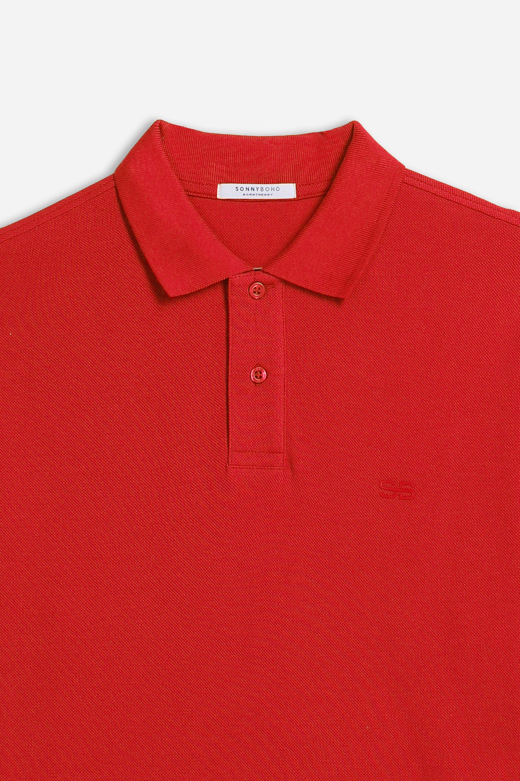 POLO BASIC PIQUET ROSSO