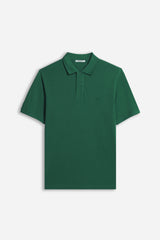 POLO BASIC PIQUET VERDE BOSCO
