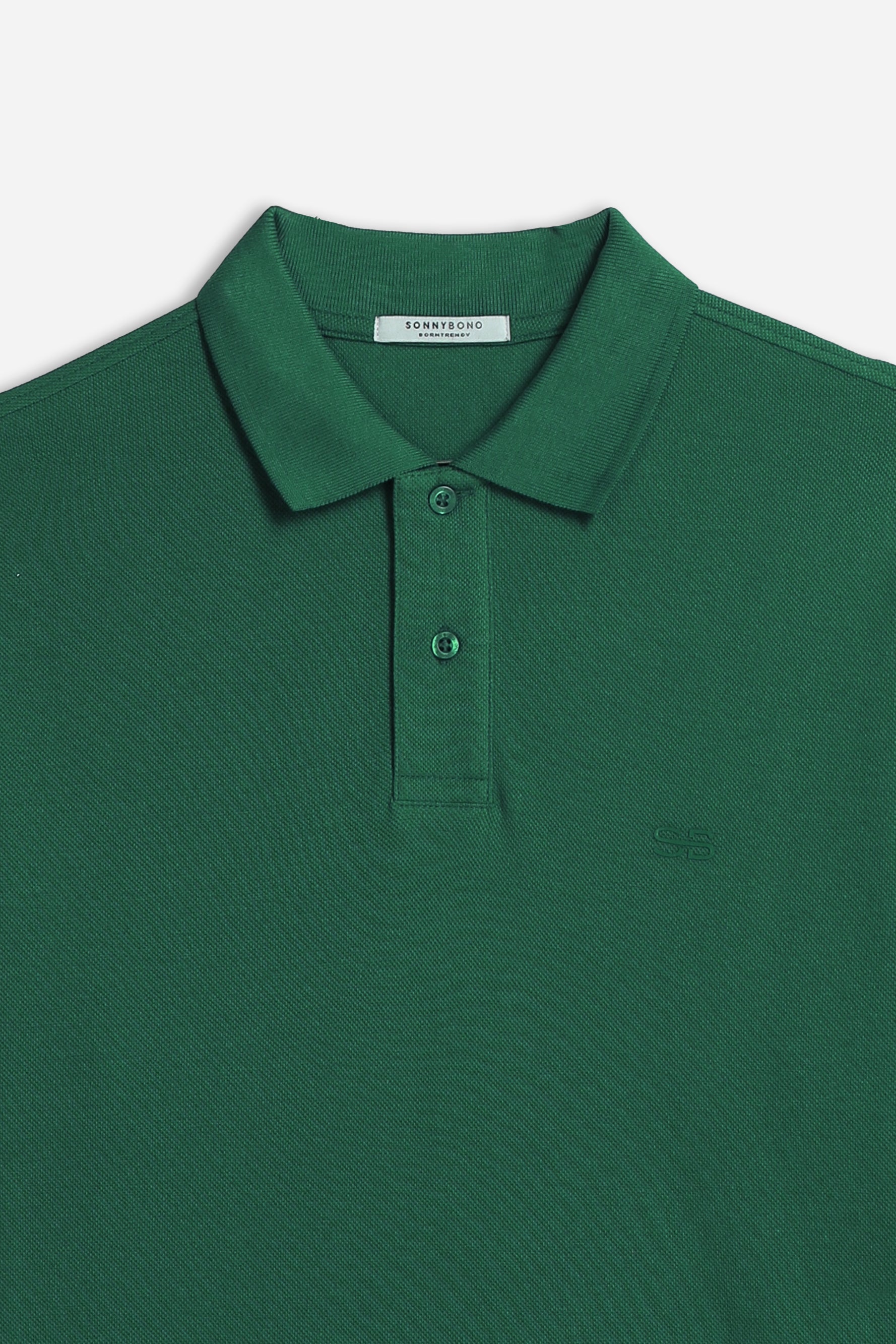 POLO BASIC PIQUET VERDE BOSCO