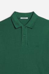 POLO BASIC PIQUET VERDE BOSCO