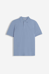 POLO PIQUET BASIC TINTA UNITA E LOGO AVION