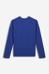 T-SHIRT GIROCOLLO STAMPATA MANICA LUNGA BLUETTE