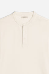 POLO COREANA IN PIQUET BEIGE CHIARO