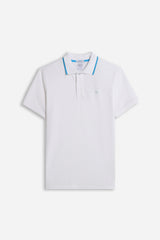 POLO BASIC STRETCH BIANCO