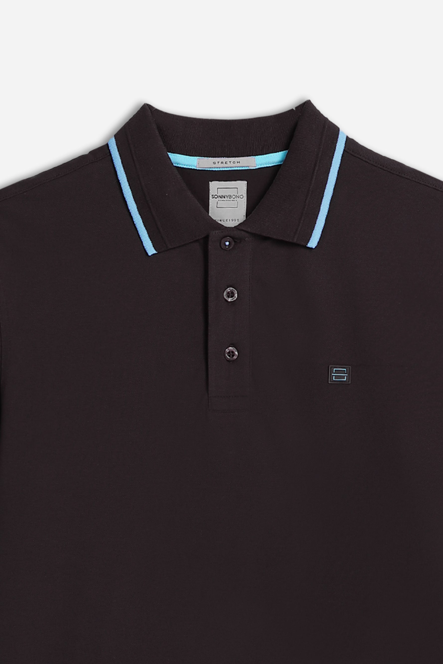 POLO BASIC STRETCH NERO