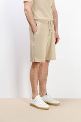 BERMUDA SLUB EFFETTO LINO BEIGE