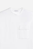 T-SHIRT IN PIQUET BIANCO - Sonnybono