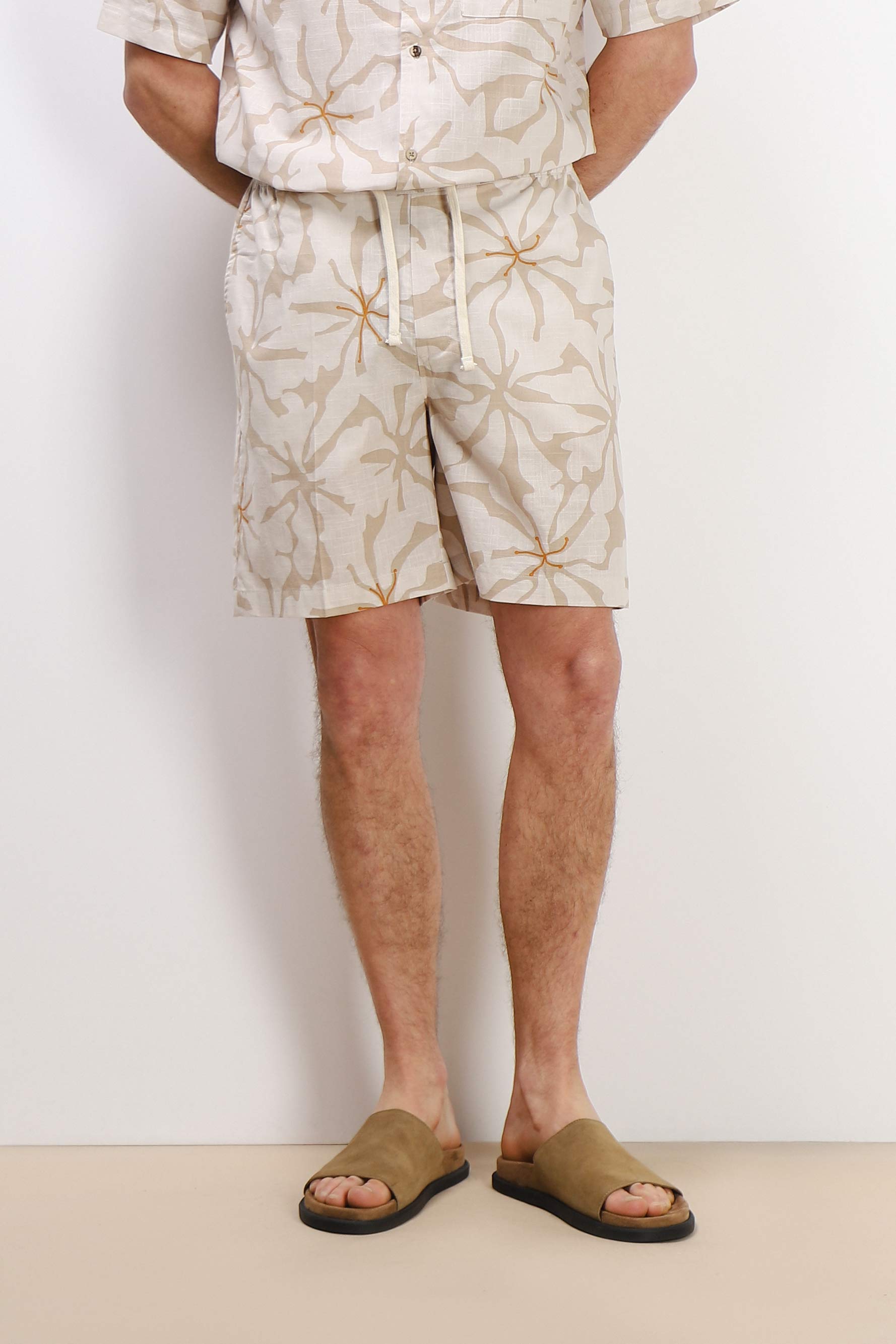 BERMUDA FANTASIA CON COULISSE BEIGE