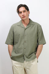 CAMICIA SAN GALLO MEZZA MANICA VERDE MILITARE