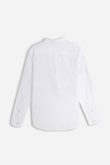 CAMICIA COTONE SLUB BIANCO