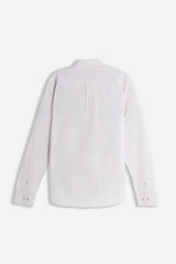 CAMICIA COTONE SLUB GRIGIO