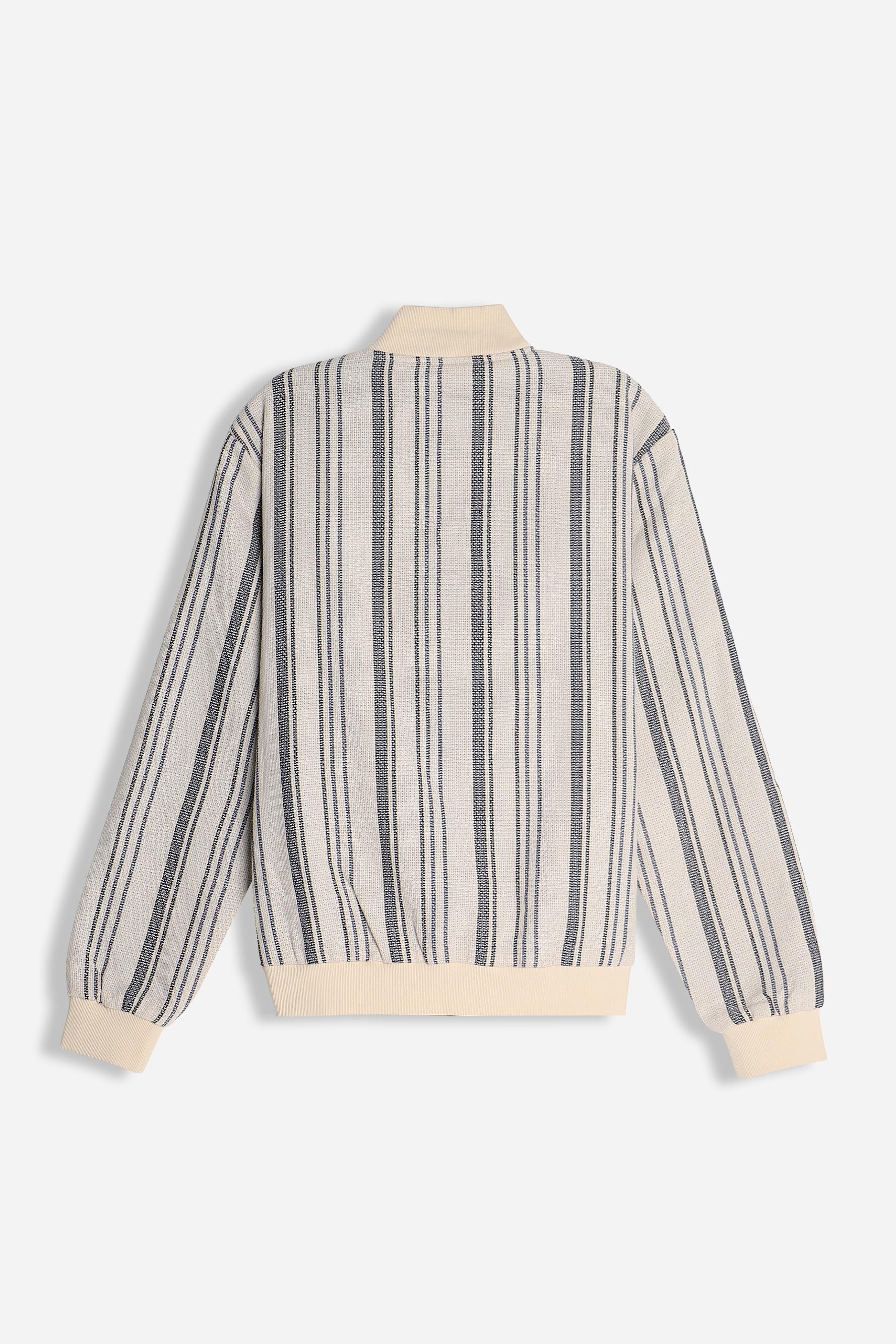 GIUBBOTTO BOMBER MISTO LINO F-BEIGE