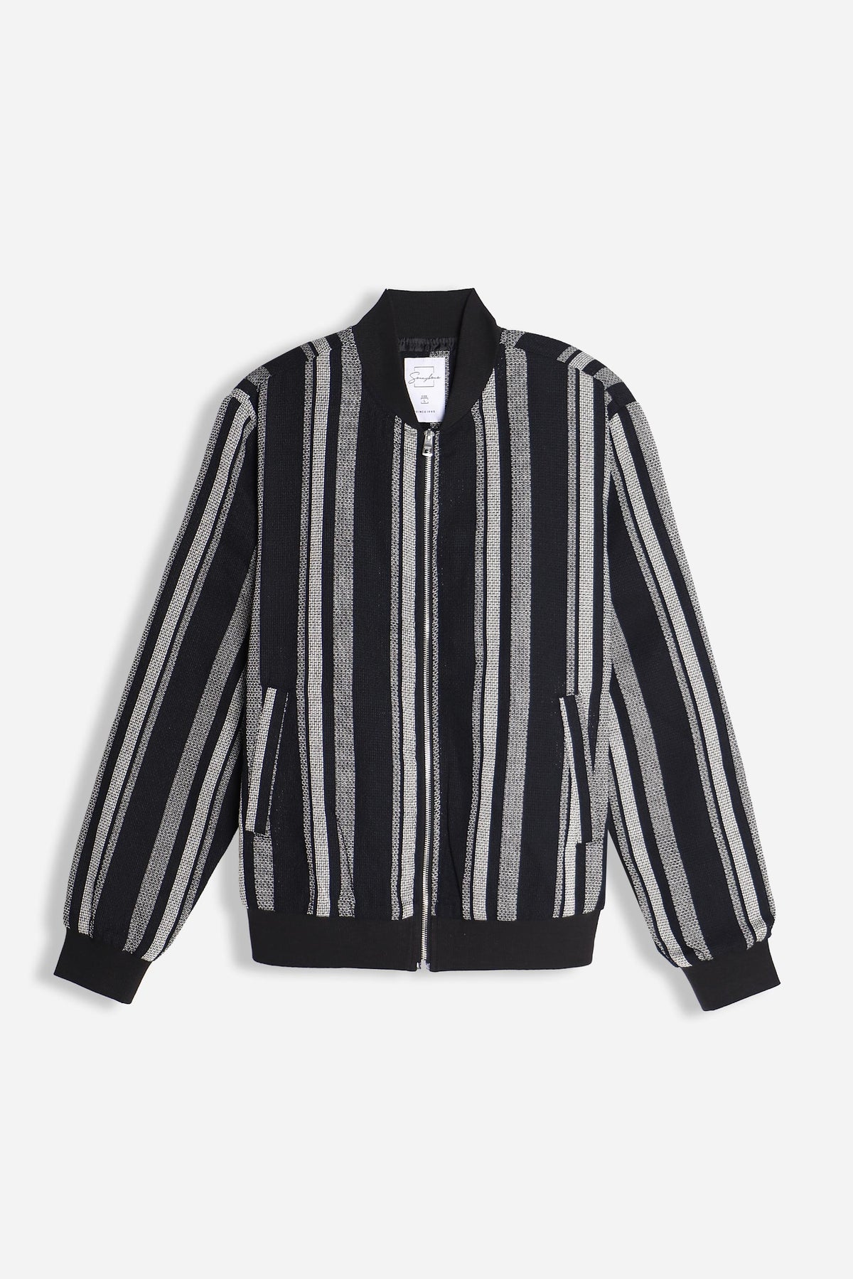 GIUBBOTTO BOMBER MISTO LINO F NERO