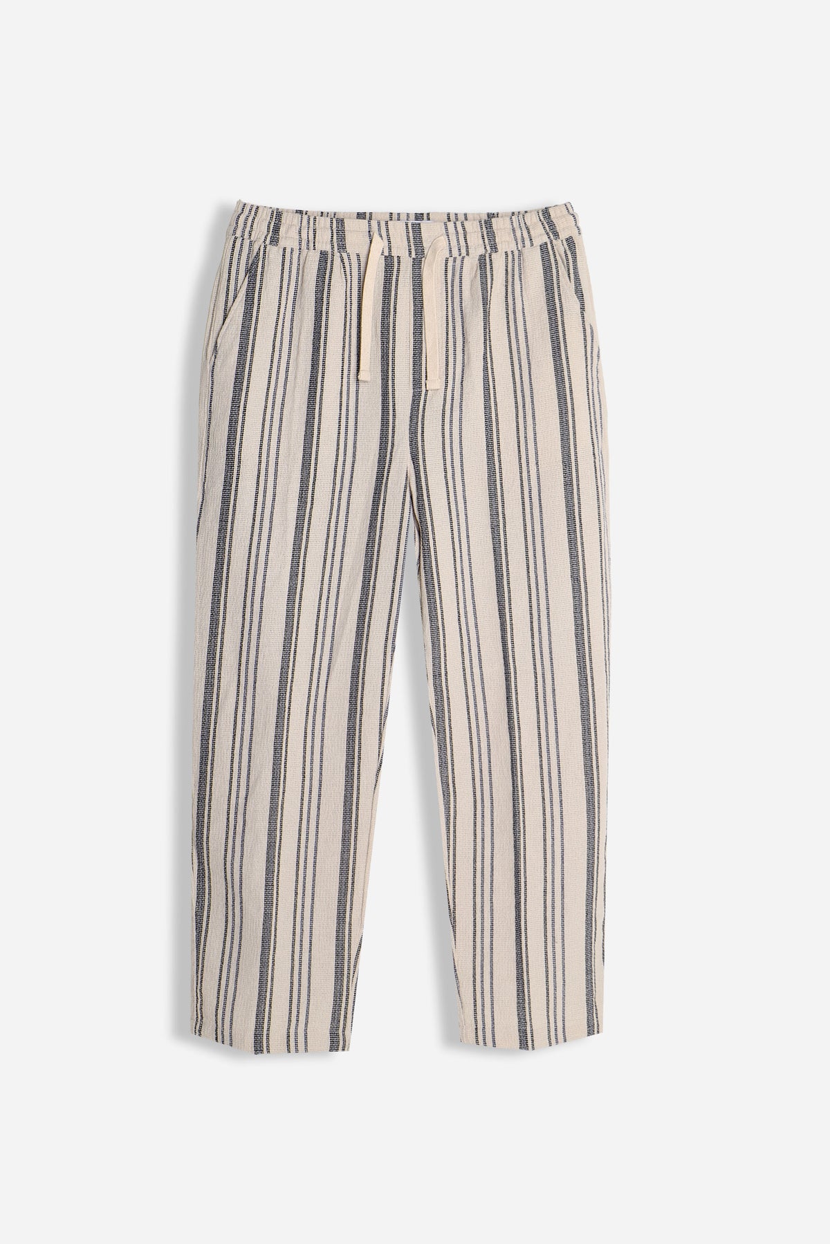 PANTALONE CON COULISSE FANTASIA RIGHE F-BEIGE