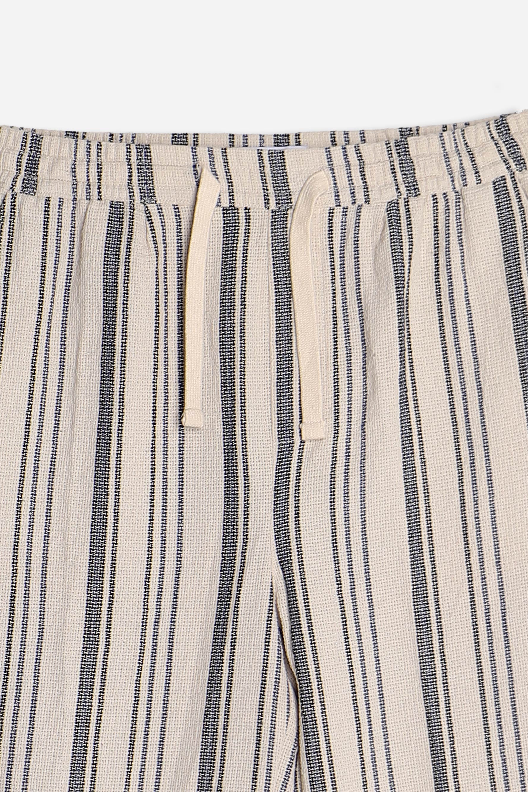 PANTALONE CON COULISSE FANTASIA RIGHE F-BEIGE