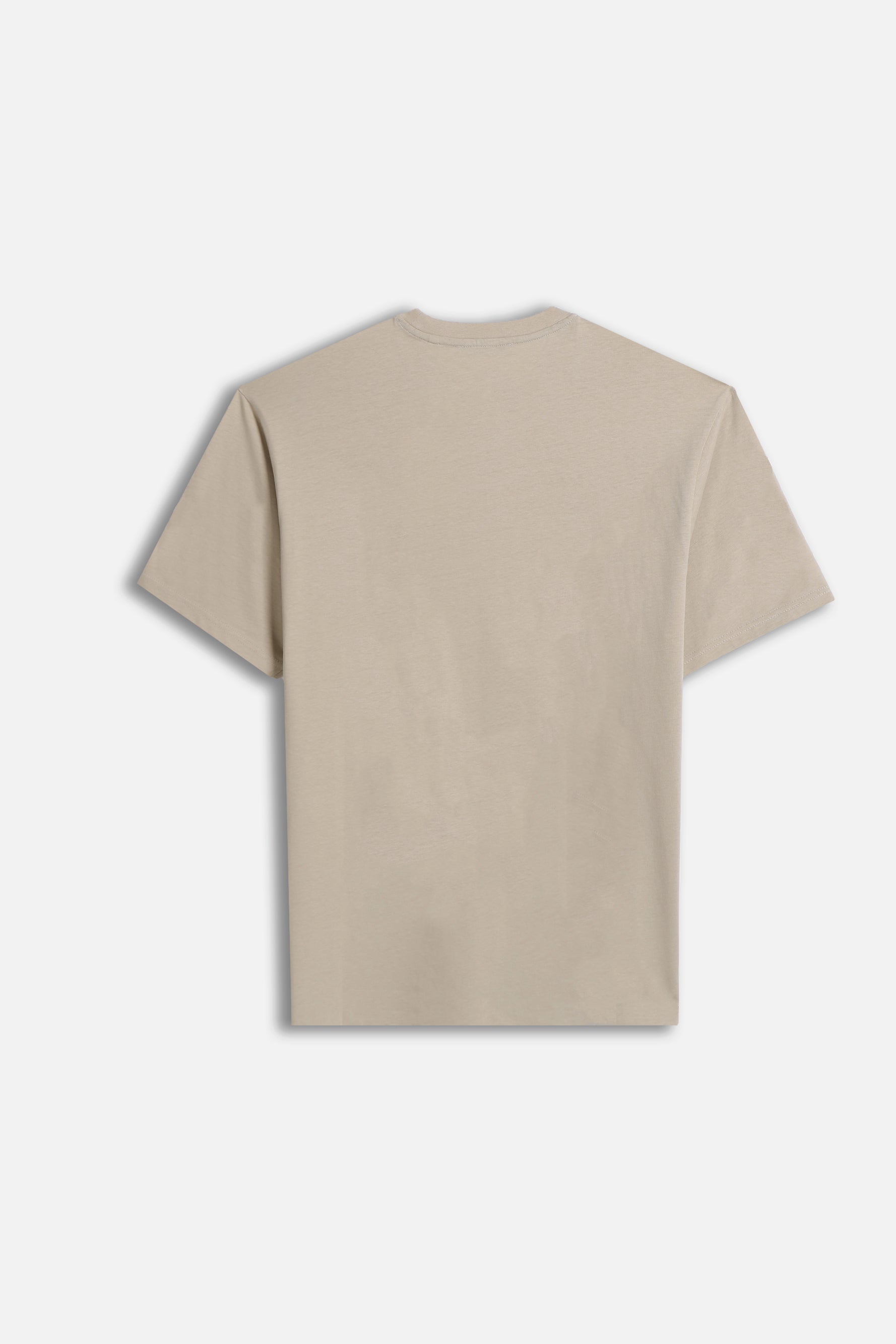 T-SHIRT TESSUTO CAMICIA BEIGE
