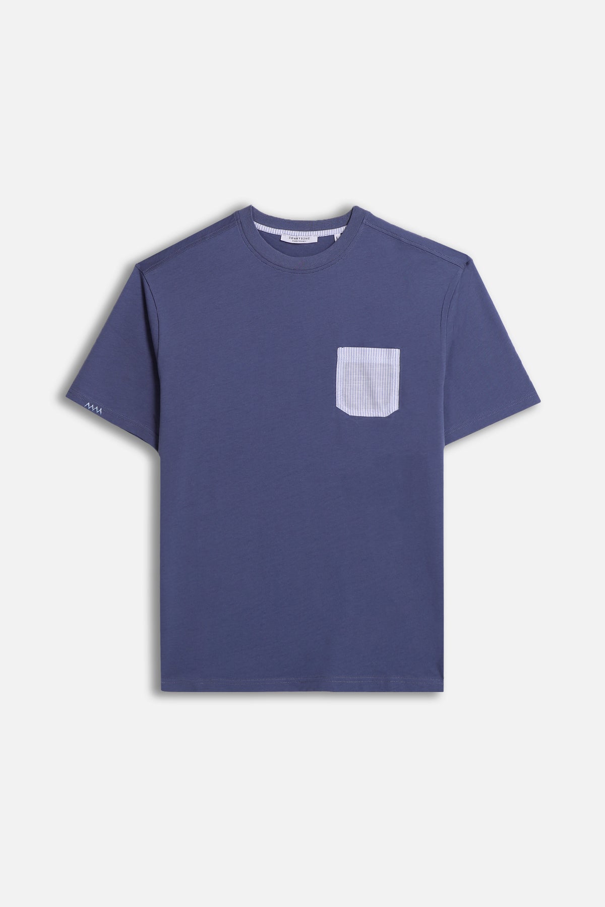 T-SHIRT TESSUTO CAMICIA DENIM