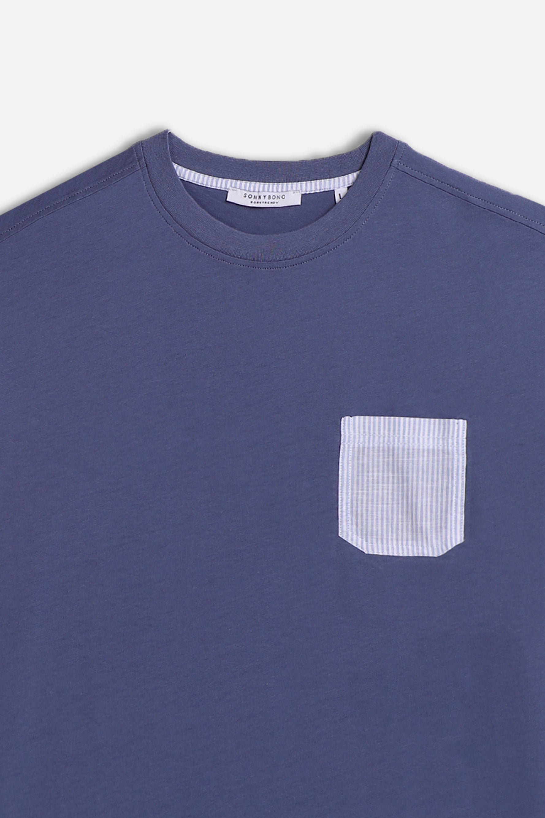 T-SHIRT TESSUTO CAMICIA DENIM