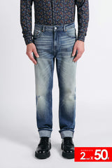 DENIM LOOSE FIT POLVERE