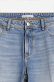 DENIM SLIM CROPPED DENIM - Sonnybono