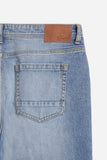 DENIM SLIM CROPPED DENIM - Sonnybono