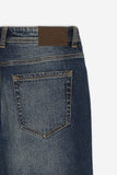 DENIM CROPPED BLEU
