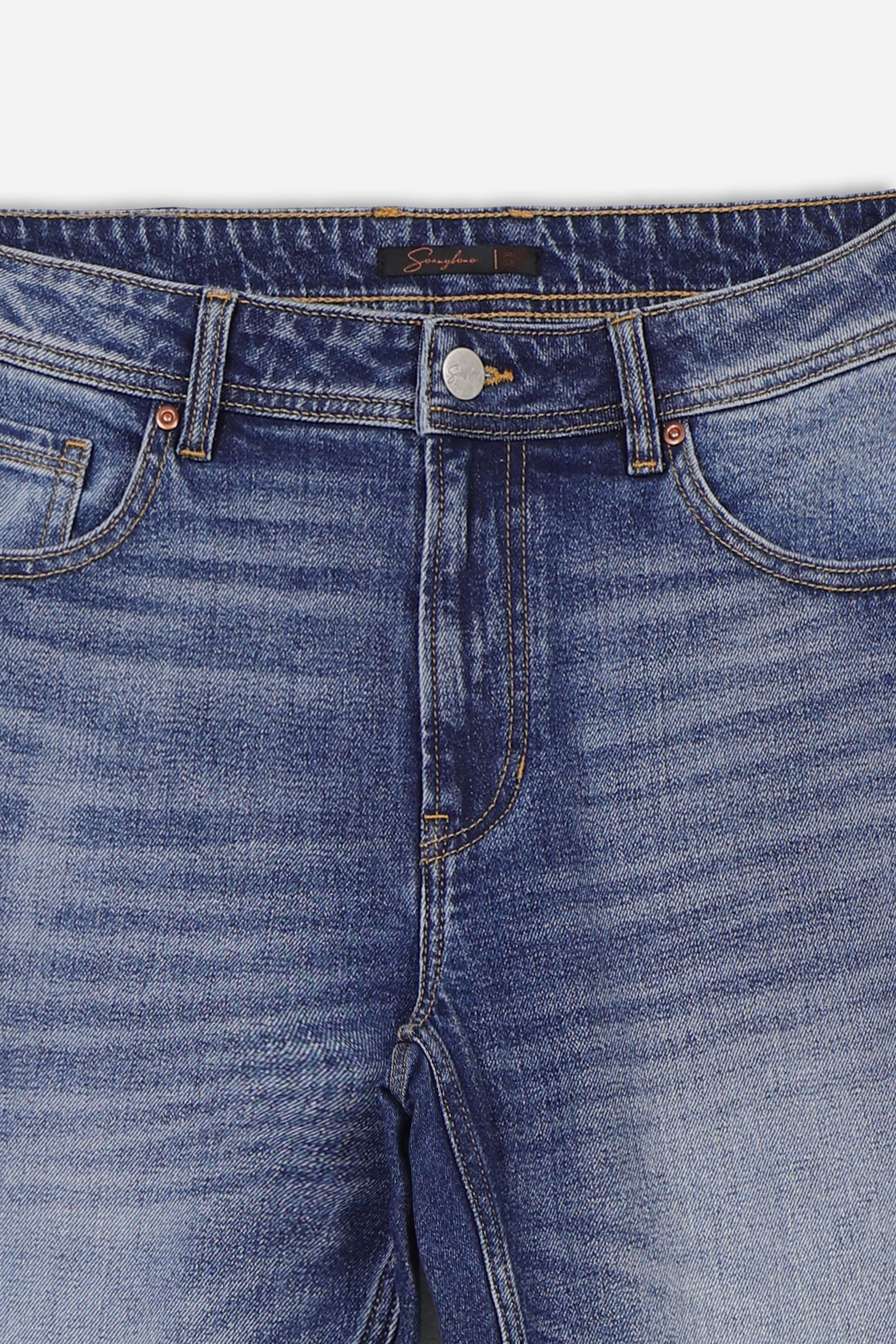 DENIM CROPPED DENIM - Sonnybono