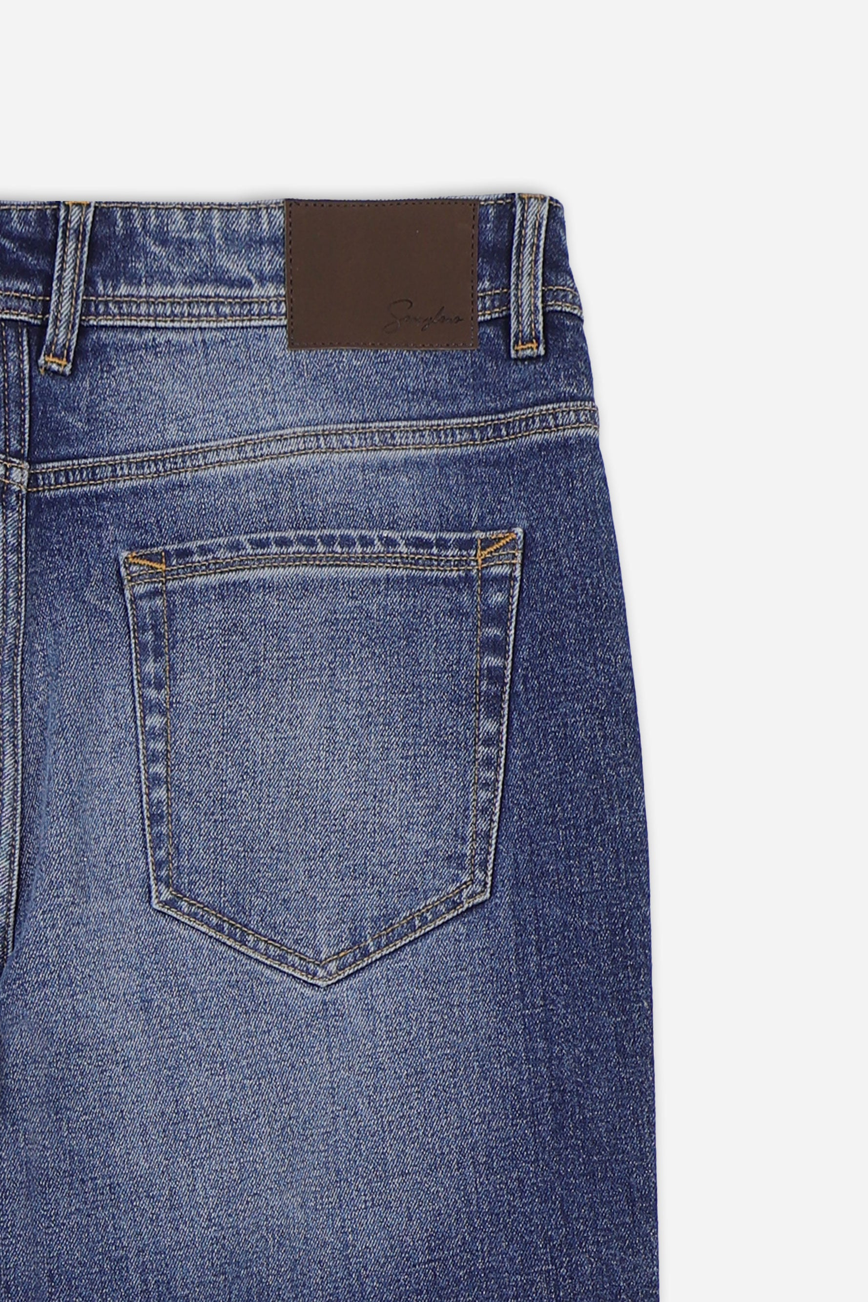 DENIM CROPPED DENIM - Sonnybono