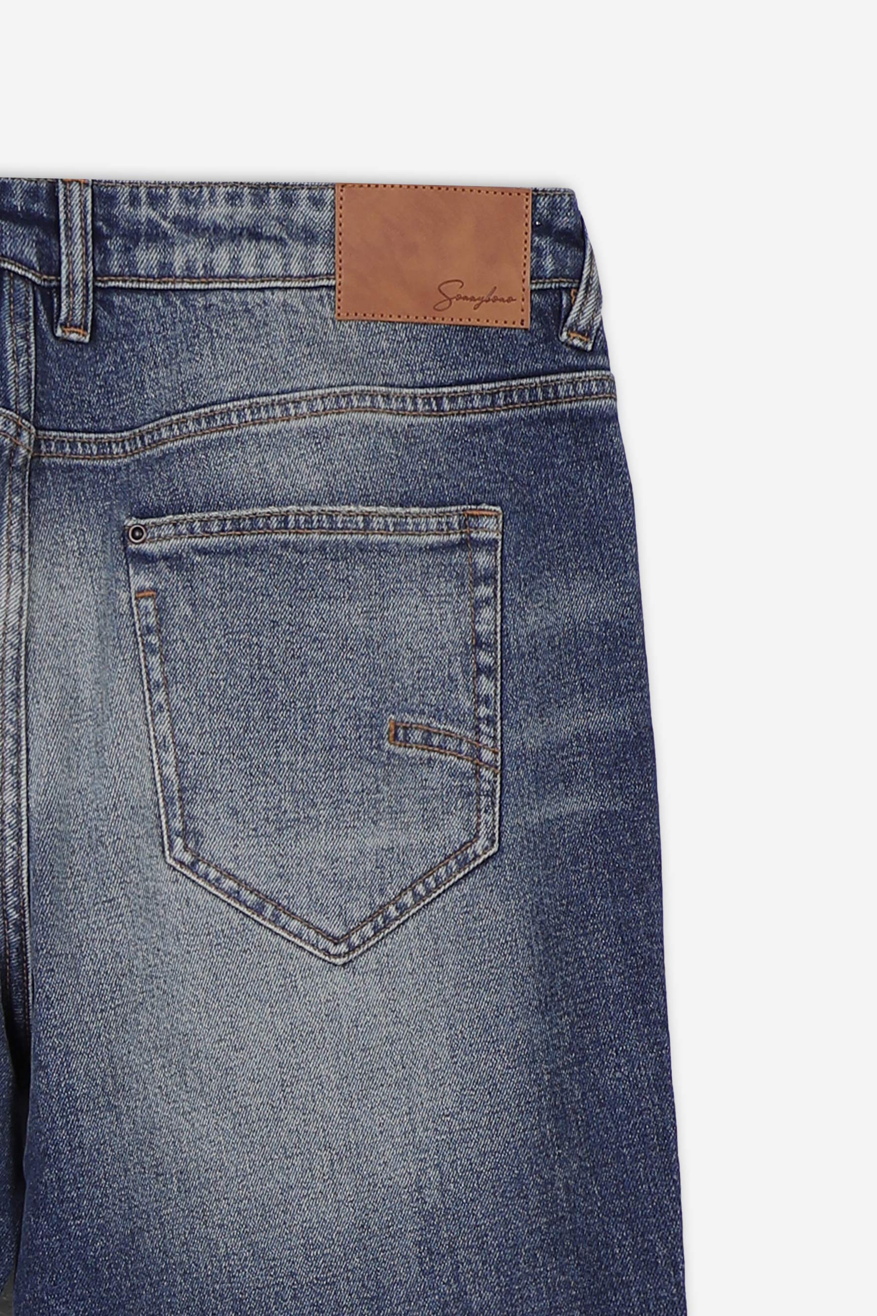 DENIM SLIM FIT POLVERE - Sonnybono