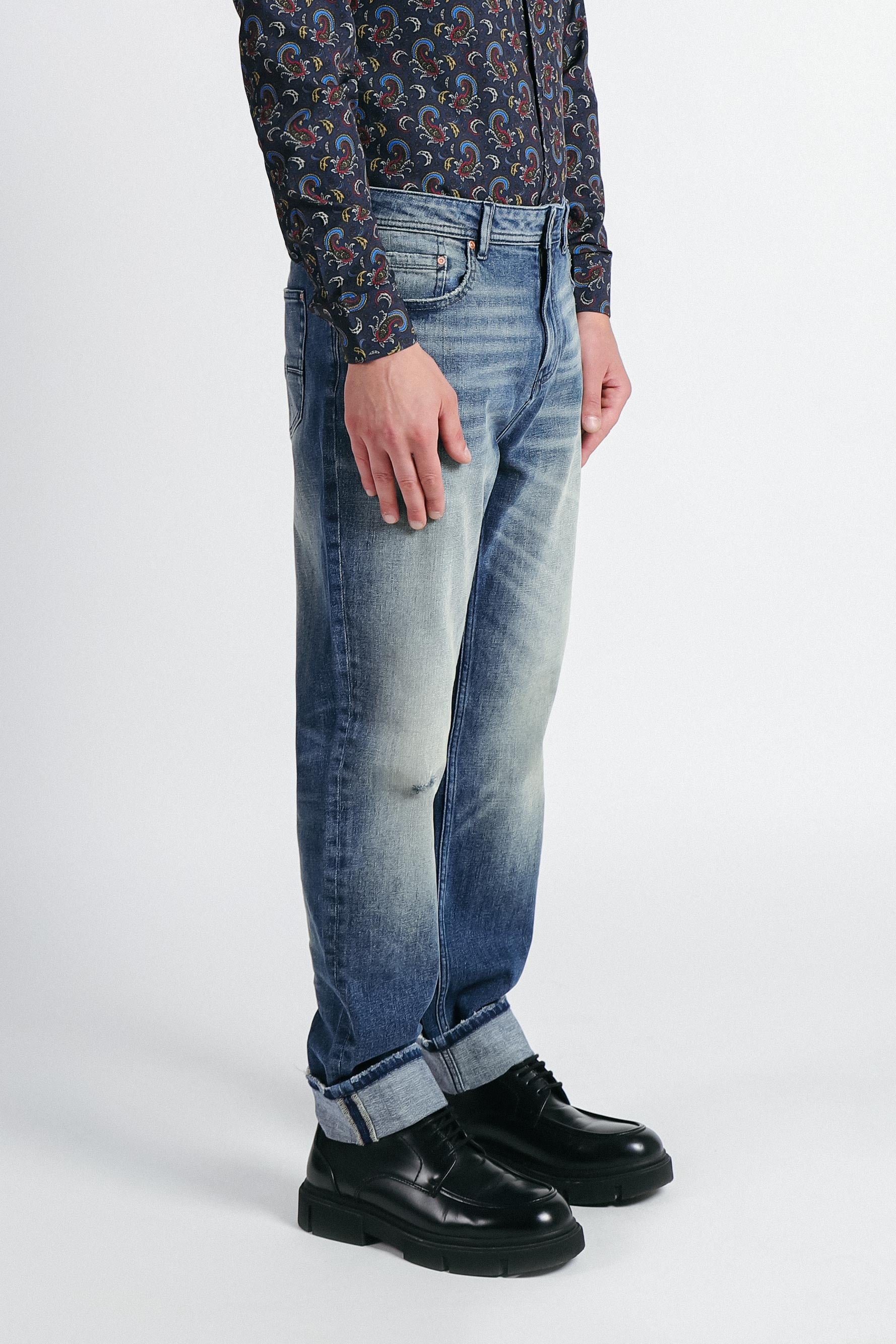 DENIM LOOSE FIT POLVERE