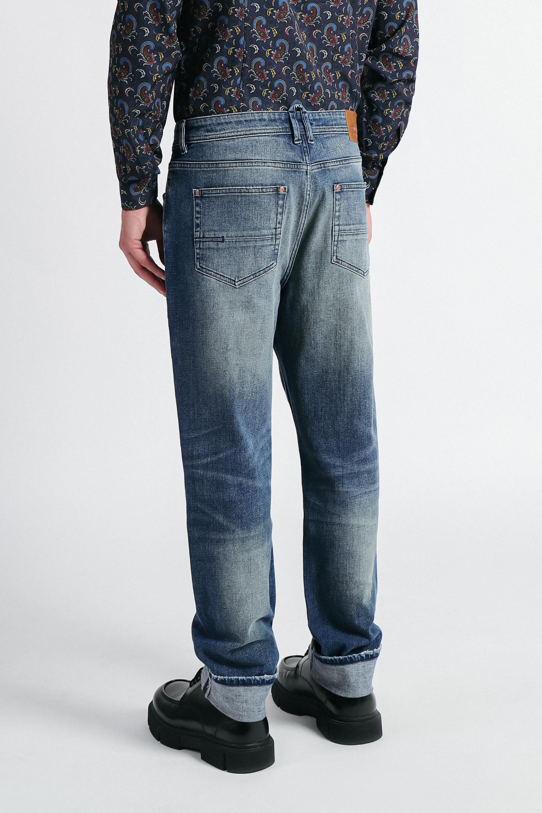 DENIM LOOSE FIT POLVERE - Sonnybono